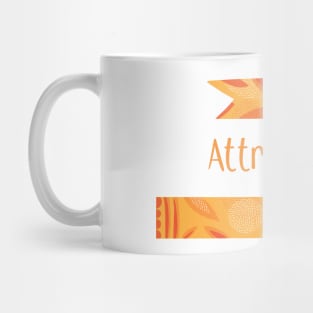 Attractions - Orange Ribbons Design GC-108-4 Mug